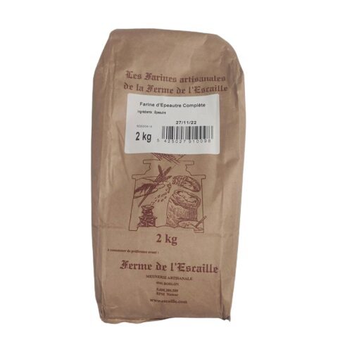 WHITE SPELT FLOUR FERME DE L ESCAILLE 2KG