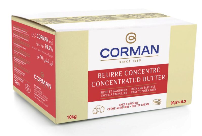 CORMAN 26851501 (PP) BEURRE CONCENTRE CREME AU BEURRE BLOC 10KG 