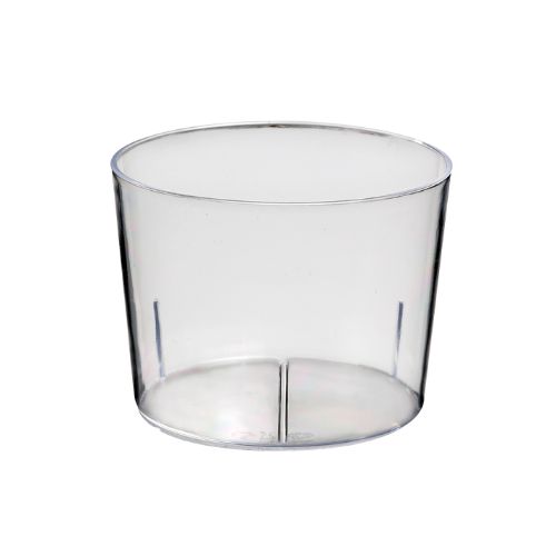 BODEGA FERIA PLASTIC GLASS 200ML H5.5CM Ø6.6/7.6CM 200PCS