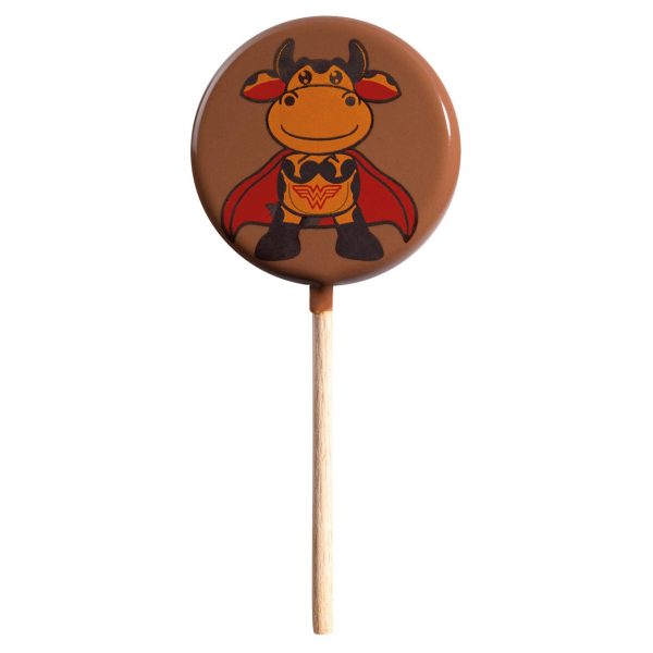 061118 PCB BLISTERS ZOOVENGERS LOLLY'S 3 DESIGNS 45 IMPR. Ø5,5 CM STICKS 9 STUKS ***S/CD***