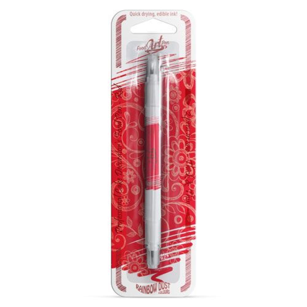 FOOD-SAFE FELT PEN 2 TIPS 0.5/2.5MM RED