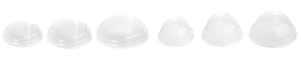 CLEAR FLAT LID FOR 160CC/230CC 50PCS