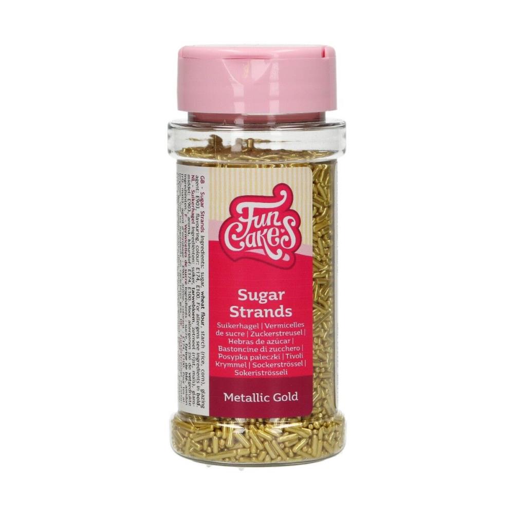 FUNCAKES GOLDEN SUGAR VERMICELLI 80GR