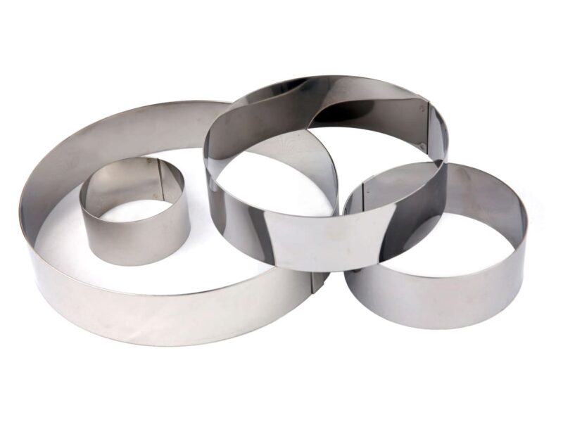 MF STAINLESS STEEL CIRCLE Ø 10CM HT 5CM