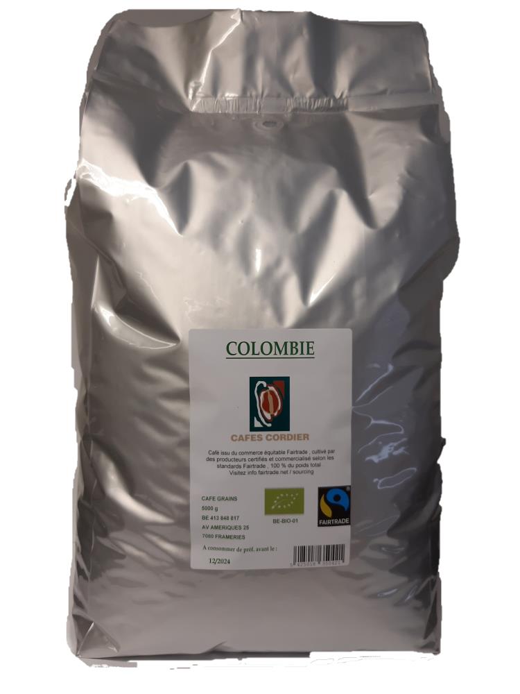 + CAFE CORDIER COLOMBIA LOOSE BEANS 5KG