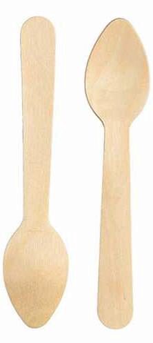 CUILLERE EN BOIS 11 CM PAQUET DE 100 PCES