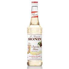 MONIN WHITE CHOCOLATE SYRUP 70CL