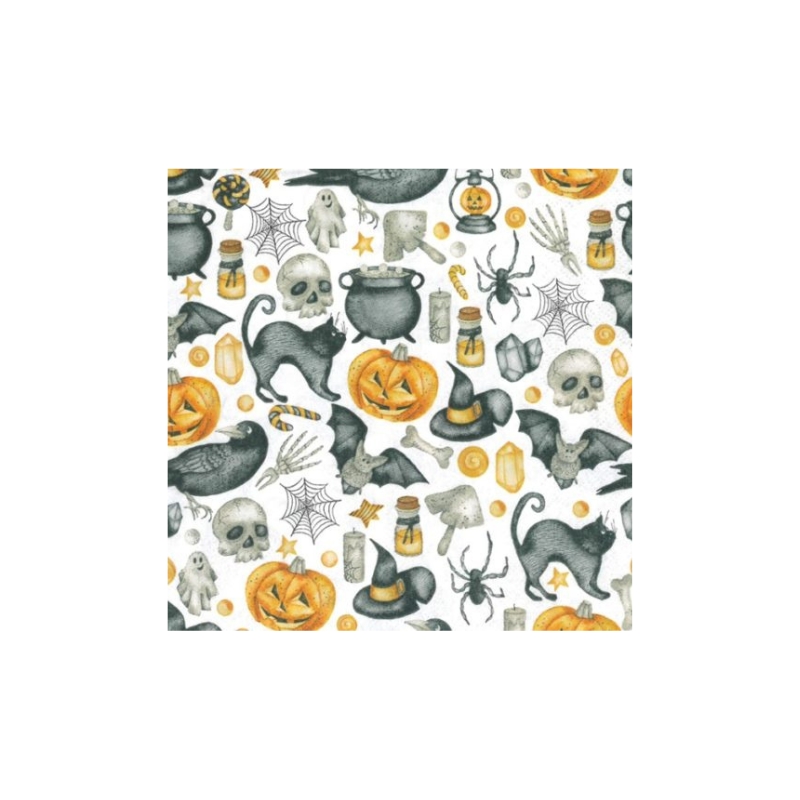 HOME FASHION NAPKIN 33X33CM HOKUS POKUS 20PCS