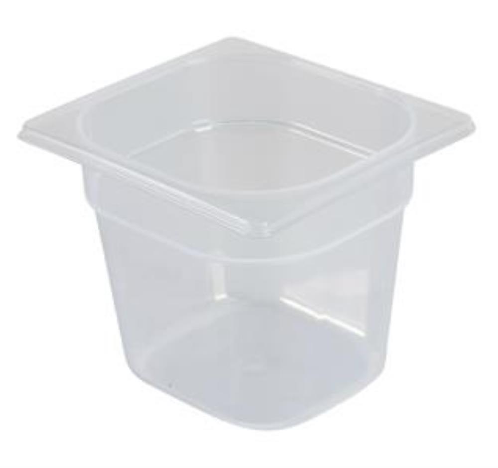 POLY LINE BAK GN1/6-H10CM-1.6L POLYPROPYLEEN IML HACCP -40+80° IDENTIFICATIE