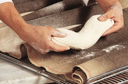 TOILE DE COUCHE 100% LIN ECRU 60CM A 380G/M² 