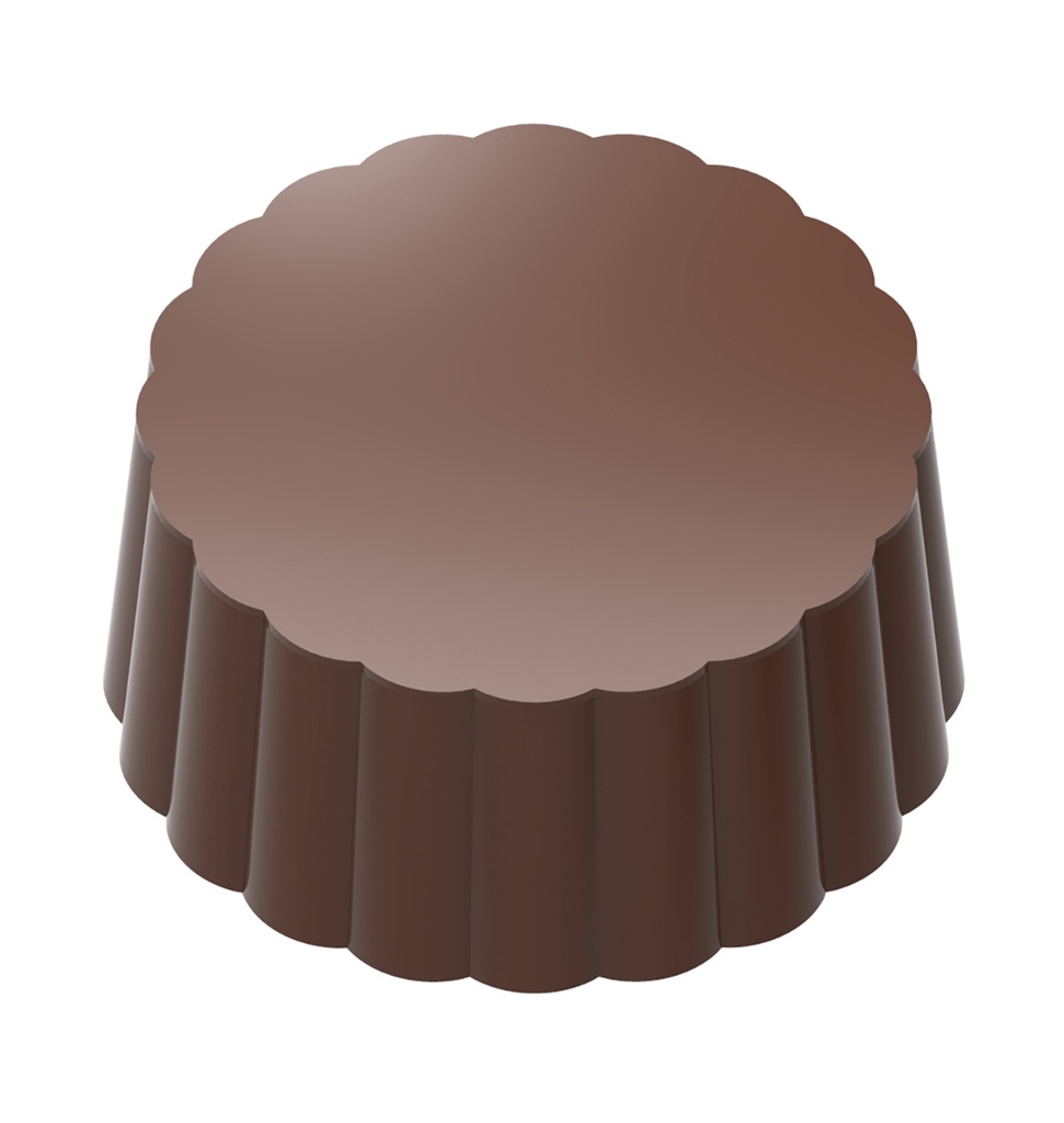 ROUND MAGNETIC CHOCOLATE MOLD 32 MM CW1000L04135X275MM -- 3X5 -- 13GR