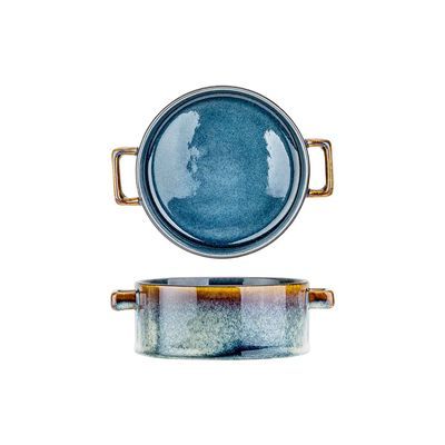 C&T QUINTANA  BLUE BOL 13CM  H 5.5CM 45CL - 2936013