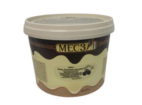 MEC3 18039A GECONCENTREERDE AMARENAPASTA MET PEZZI 3KG