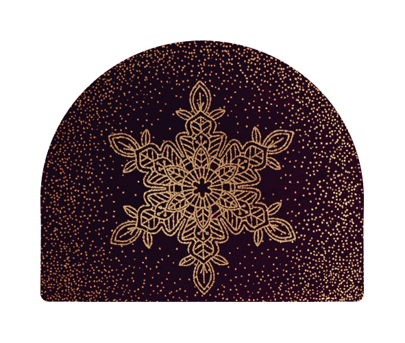 088108 PCB ROUNDED LOG ENDS CN FLAKE 3.95X3.9CM 140PCS ***ON ORDER***