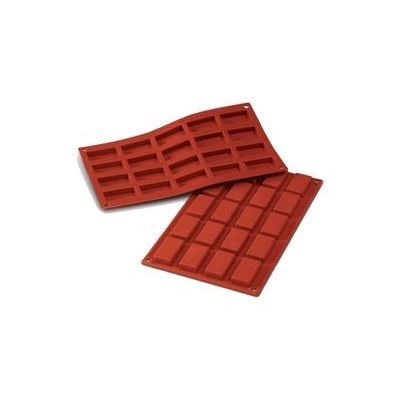 SILIKOMART SF025 VORM 20 MINI FINANCIERS 49X26 H 11MM 20ML ML ANTI-AANBAK GN1/3 -50° TOT 250°