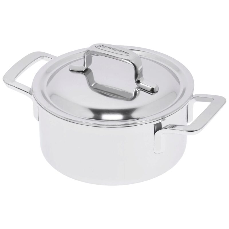  DEMEYERE INTENSE 5 LOW POT WITH LID 22CM - 4.0L - 40322