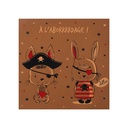 088178 PCB FEUILLES IMPR. A L'ABORDAGE ! POURR CARTES CARRÉES ET SACHETS 24PCS ***S/CDE***