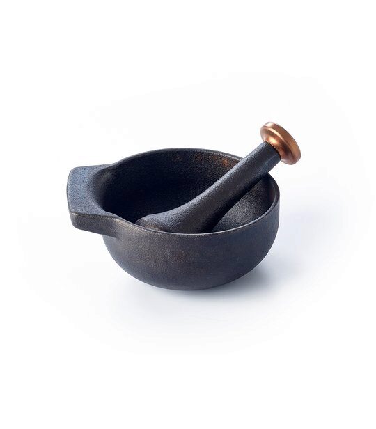 BEKA ZWARTE GIETIJZEREN VIJZEL 11CM