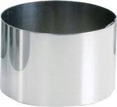 MF STAINLESS STEEL CIRCLE Ø 6CM HT 6CM PACK OF 6