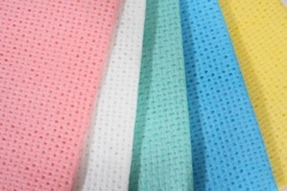 BLAUW AFWASKWAST NIET GEWEEFT 25 STUKKEN 50X35CM