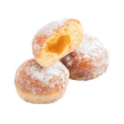 ❄️RMM 27058 MINI ROUND DOUGHNUT FILLED WITH BAKED APRICOT 70 X 21GR