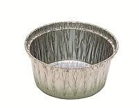 GODET PLISSÉ 125CC ALU JETABLE 82X67XHT40MM COLIS DE 100 FOSTPLUS INCLUS