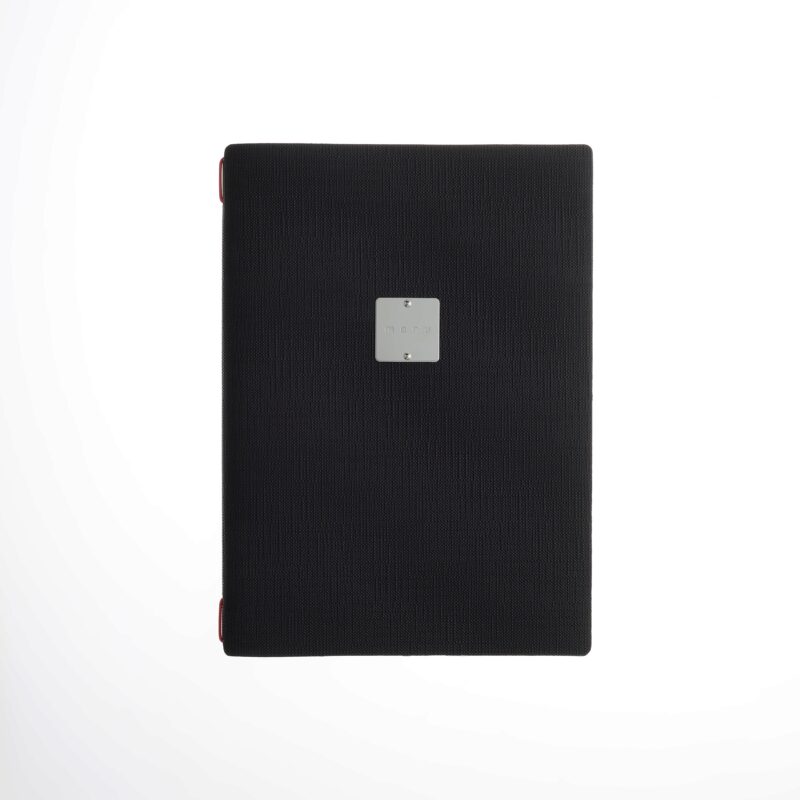 DAGSTYLE MENU CARD A4 JUTE BLACK 31.5X23CM