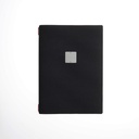 DAGSTYLE CARTE MENU A4 JUTE BLACK 31.5X23CM