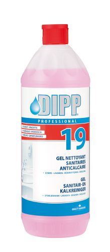 DIPP 19 GEL NETTOYANT SANITAIRE ANTICALCAIRE  1L