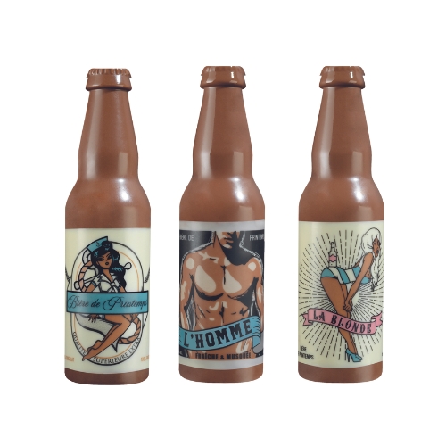 088183 PCB-BEDRUKT VEL LENTE BIER VOOR FLESSEN 15 STUKS ***OP BESTELLING***