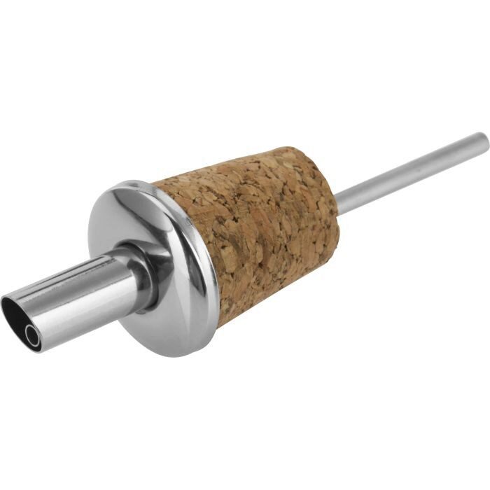 WESTMARK STRAIGHT STAINLESS STEEL POURING SPOUT WITH CORK STOPPER