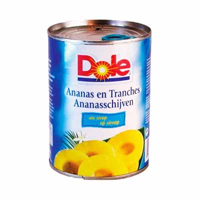 DOLE TROPICAL GOLD 10 SLICES PINEAPPLE 567GR