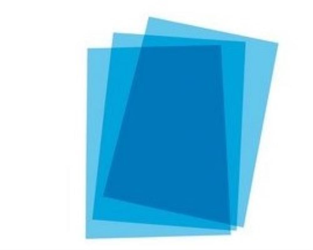 BLUE HDPE SHEETS 60X40*20 MICRONS 2750PC