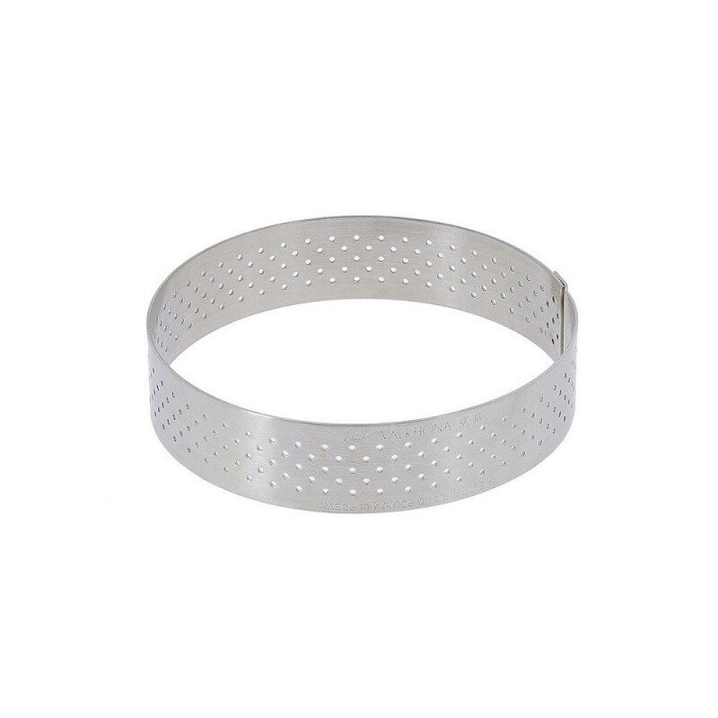 DE BUYER PERFORATED STAINLESS STEEL CIRCLE 24.5 X H3.5CM