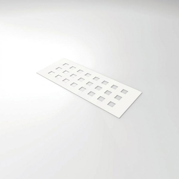 010704 PCB MOLD SQUARE STENCIL 24 PRINTS 2 CM1PCE ***S/CD***