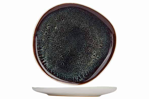 C&T MAUNA DESSERT PLATE 21.5X21.XH2.5CM ORGANIC - 5223215
