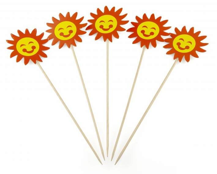 SIER PIQUE SOLEIL 19CMPAQUET DE 100 PCES