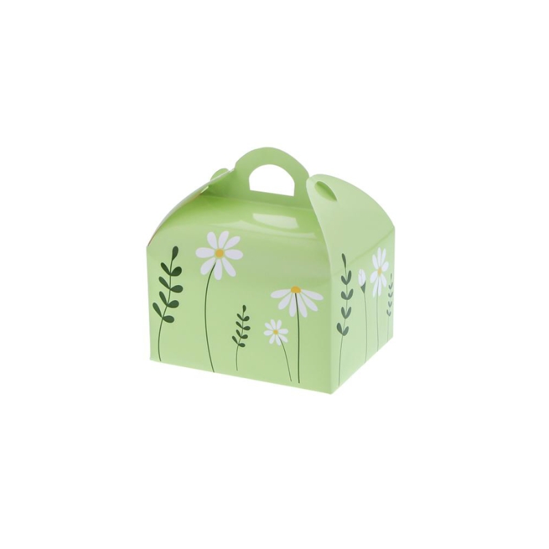 *FDS*BOITE AVEC POIGNEE "MARGUERITE" 250GR