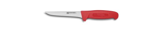 FISCHER COUTEAU DESOSSEUR DROIT 14CM MANCHE ROUGE 3015-14