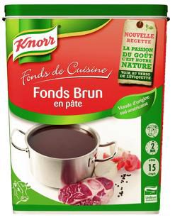 KNORR BRUIN  GEVOGELTEBOUILLON RUNDVLEES IN PASTA 1KG