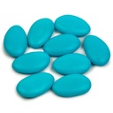 VANPARYS DRAGEE CHOCOLAT  GLOSSY TURQUOISE 1KG