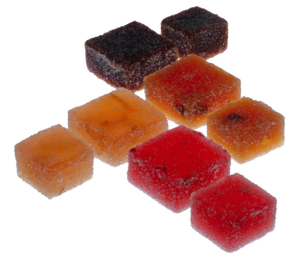 VRUCHTENGELEI VIERKANT 50% 2 KG