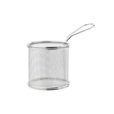 HENDI ROUND STAINLESS STEEL FRIES BASKET 8.8XHT9CM