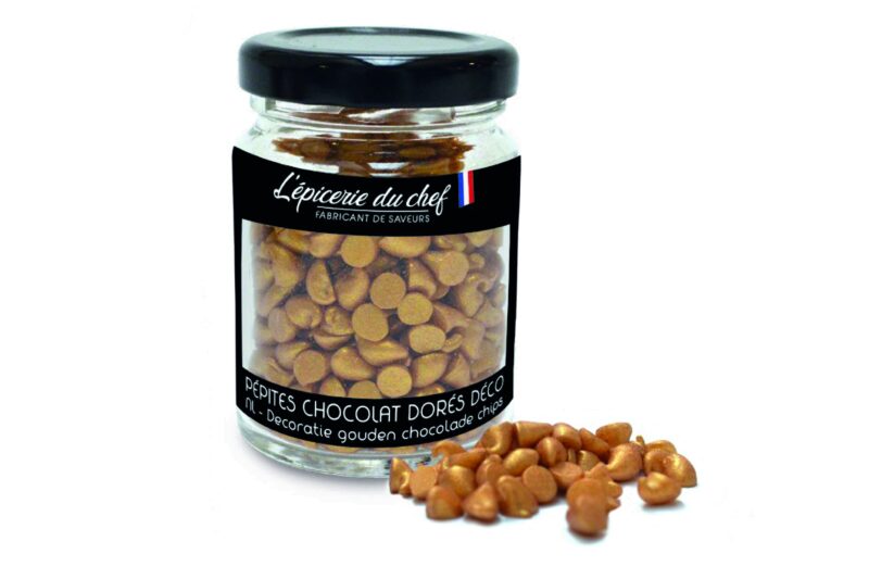 CHEF'S GROCERY GOLDEN DARK CHOCOLATE CHIPS 60GR