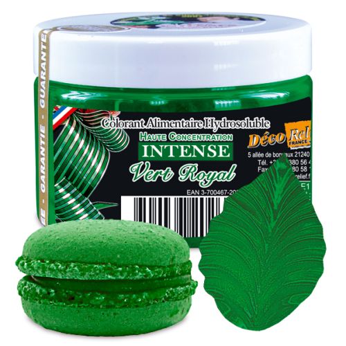 COLORANT HYDROSOLUBLE INTENSE VERT ROYAL  INT62 50GR