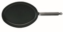 BOURGEAT CLASSE CHEF OVALE VISPAN 36 CM ANTI-AANBAK ALUMINIUM 4 LAGEN