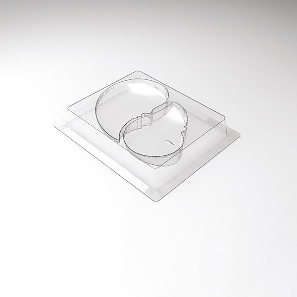 PCB Tongzoenmosselen 12,2x7,8 cm en 10,2x6,8 cm D. 2cm 10 stuks ***s/cd***