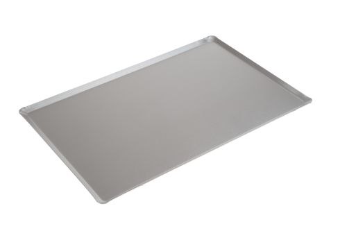 PLAQUE ALUMINIUM 60X40CM PLEINE  4 BORDS A 45° EMBOUTI EPAISSEUR 20/10