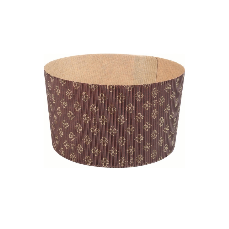 MOULE A PANETTONE PAPIER RENFORCE Ø17CM HT11CM 45PCS