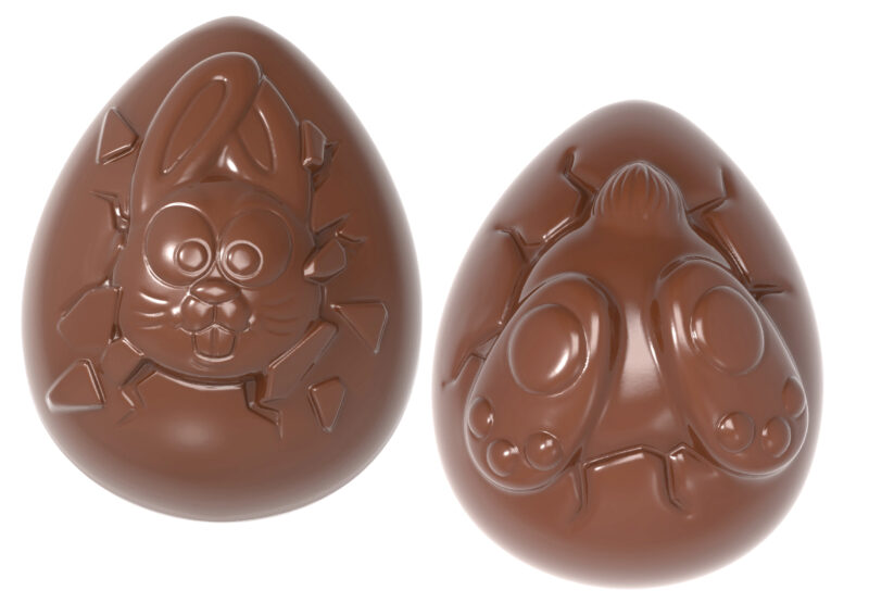 MOULE À CHOCOLAT CRASH TEST BUNNY CW1873 2X3 -- 65GR